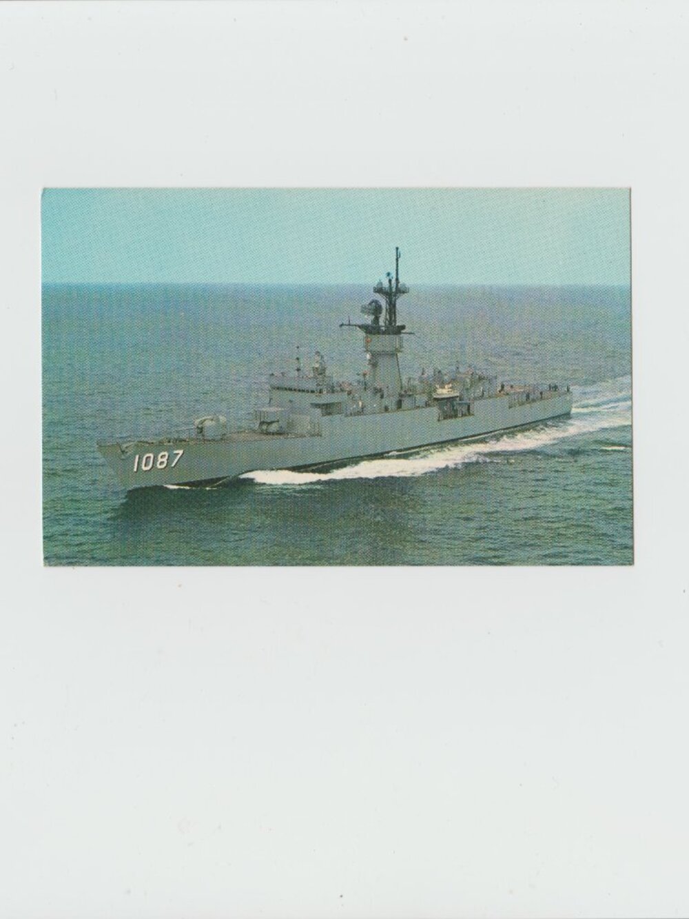 U.S.S. Kirk (DE-1087) Postcard